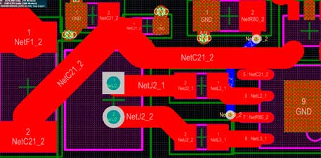 Trace width for DC Motors Power-Path