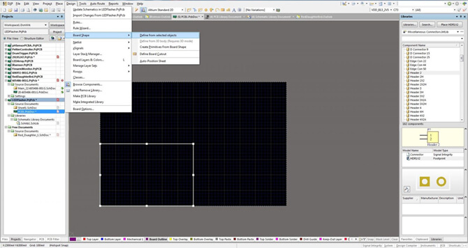 Altium DXF Drawing