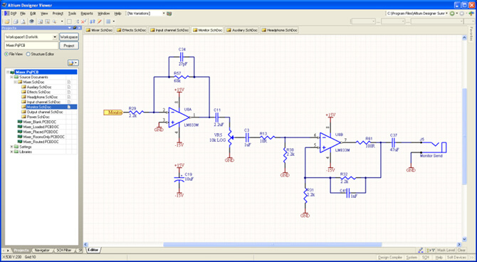 Altium Monitor Schdoc