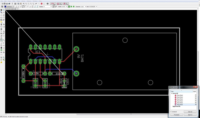 Eagle CAD Routing