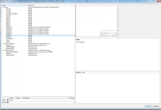 Eagle CAD Templates